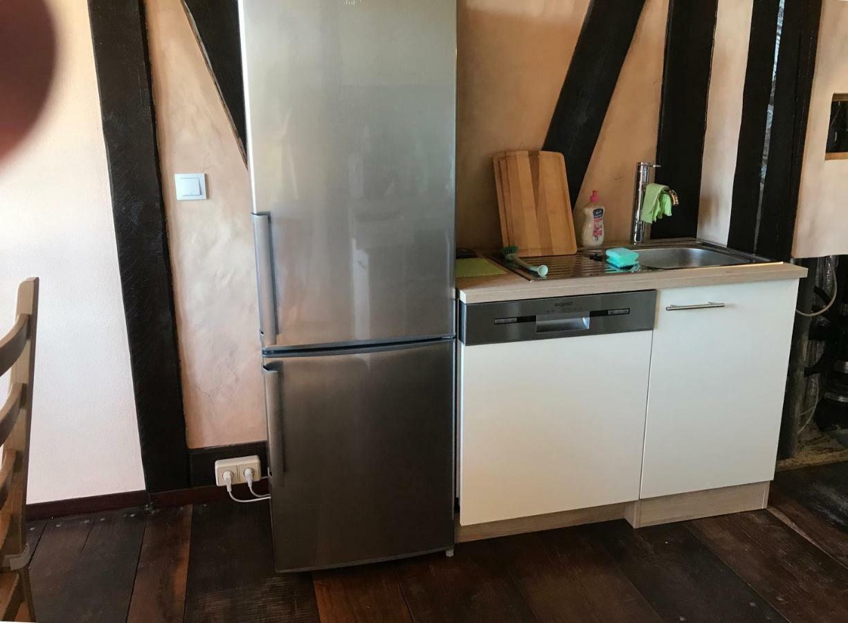 Ferienwohnung Wachstube Mit 3 Schlafraeumen Im Rittergut Leppersdorf Wachau Exterior foto